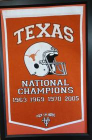 Framed University of Texas Banner 184//280
